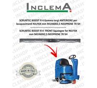 SCRUBTEC BOOST R 4 Gomma tergi ANTERIORE per lavapavimenti NILFISK ALTO