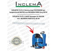 SCRUBTEC R 471 C Gomma tergi POSTERIORE per lavapavimenti NILFISK ALTO
