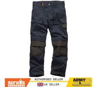 Scruffs da Lavoro Pantaloni Combattimento Resistente Cargo & Ginocchio Pad Tasca