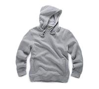 Scruffs Felpa con cappuccio Worker Grigio Marl XL (T54077)
