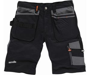 Scruffs Pantaloncini Arbeitsshorts "Trade" - nero 46