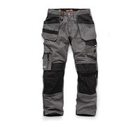 Scruffs Pantaloni da uomo Trade Holsterhose, Schwarz, Grafite, 40W lungo