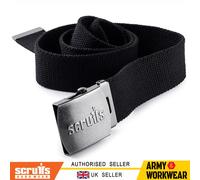 Scruffs Regolabile Clip Fibbia Cintura Nero S/M Difficile, Rinforzo Cotone