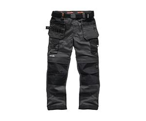 Scruffs Uomo PRO Flex Holster Pantaloni da Lavoro Not Applicable, Grigio (Graphite 001), (Taglia Unica: 40)