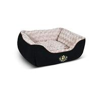 Scruffs Wilton - Letto per Cani, Misura Piccola, 50 x 40 cm, Colore: Nero