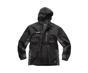 Scruffs Worker Giacca da Lavoro, Nero (Black & Graphite 001), (Taglia Unica: UK Small) Uomo