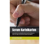 Scrum Karteikarten: Lernen Sie Scrum und bereiten Sie sich auf Ihre Prüfung vor, indem Sie Aussagen oder Fragen und ihre Antworten im Selbststudium durchgehen.