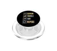 Scrum Tackle Prova a ripetere una semplice grafica di rugby PopSockets PopGrip per MagSafe