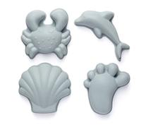 Scrunch Set di Stampini per Sabbia - Blu