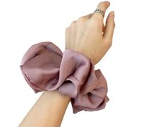 Scrunchie Capelli Elastici in seta oversize Cravatte elastiche Porta coda di cavallo Copricapo Chouchou Cheveux Femme for donna(Color-23)