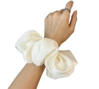 Scrunchie Capelli Elastici in seta oversize Cravatte elastiche Porta coda di cavallo Copricapo Chouchou Cheveux Femme for donna(Color 24)