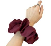 Scrunchie Capelli Elastici in seta oversize Cravatte elastiche Porta coda di cavallo Copricapo Chouchou Cheveux Femme for donna(Color-25)