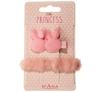 Scrunchie e fermaglio per capelli coniglio rosa Stella Green