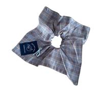 Scrunchie per capelli all'inizio della primavera stile vintage plaid accessorio per capelli per moda in avanti gioventù donne ragazza abbigliamento quotidiano