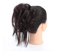 Scrunchie Per Capelli Da Donna Ciambella Chignon Capelli Biondi Castani Fascia Elastica Realizzata Con Capelli Sintetici Ad Alta Temperatura 2M99J