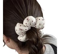 Scrunchie per capelli oversize fiore oversize scrunchy elastico Hairpieces corda signora decorazione elastico Scrunchie