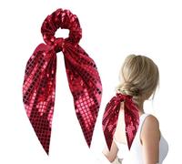 Scrunchies con Paillettes per Capelli Fascette Luccicanti