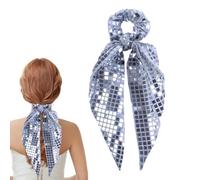 Scrunchies con Paillettes per Capelli Fascette Luccicanti