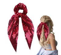 Scrunchies con Paillettes per Capelli,Fascette Luccicanti - Portacoda Eleganti | Per Ragazze Donne Signore Ballerine Performer Palestra Allenamento Lezione Di Yoga Scuola Compleanno Vacanza Matrimonio