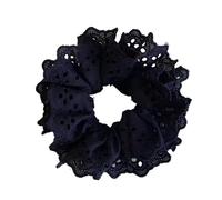 Scrunchies per Capelli 10 pezzi nastri for capelli in pizzo for donna fasce elastiche for capelli ferma coda di cavallo cravatta tinta unita cerchio for capelli elastici scrunchy anello for capelli do