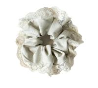 Scrunchies Per Capelli 3 pezzi di corda elastica for capelli in pizzo di alto livello, semplice, piccola, dolce, profumata, dal temperamento delicato(Color 1)
