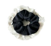 Scrunchies Per Capelli 3 pezzi di corda elastica for capelli in pizzo di alto livello, semplice, piccola, dolce, profumata, dal temperamento delicato(Color 4)