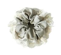 Scrunchies Per Capelli 3 pezzi di corda elastica for capelli in pizzo di alto livello, semplice, piccola, dolce, profumata, dal temperamento delicato(Color 6)