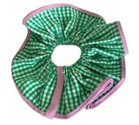 Scrunchies per capelli a quadri per donne Updos anelli elastici estetici cravatta scrunchy ragazza chignon capelli corda per capelli per primavera