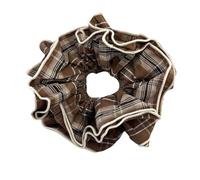 Scrunchies per Capelli Accessori for fascette for capelli grandi da 5 pezzi for elastici for fasce da donna(Coffee)