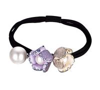 Scrunchies Per Capelli Moda Perla Capelli Corda Fiore Fascia per capelli Strass Legami per Elastico per Gioielli Elastici Per Coda Di Cavallo