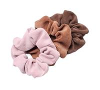 Scrunchies per Capelli Set elastici for cordoncino da 10 pezzi | Fasce elastiche adatte uso quotidiano, ideali il lavoro, l'attività fisica uscite nel tempo libero(A color)