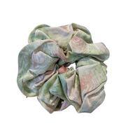 Scrunchies Per Capelli Seta 2 pezzi retrò bellissimo dipinto a olio con elastico for capelli fata della foresta bella coda corda for capelli(Color2)