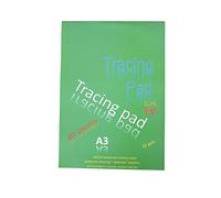 SCS A3 62 g/mq carta da ricalco, confezione da 40 fogli)