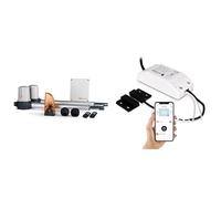 SCS Sentinel, Modulo Ricevitore connesso per WifiGate + Cilindro a battente 2 telecomandi a lunga distanza, lampadina LED Lampeggiante, OpenGate1