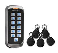 SCS Sentinel SCS3701085202989 SCS Sentinel-AAA0037 - Tastiera di codifica con 5 Badge - Cavo Fino a 2000 utenti - per Serratura elettrica o Automatica di cancello - Codice Access RFID, Blau