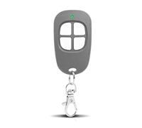 SCS Sentinel telecomandi 4 canali 433,92 MHz per cancello e garage, telecomando Sentinel compatibile con AAM0085, sicuro, durevole e facile da programmare, grigio