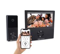 Scs Sentinel - Videocitofono Connesso via Cavo Visiowifi - Grandangolo 110° - Touch Screen da 7'' - Connettività Wi-Fi 802.11B/G/N - Acquisizione Foto e Video