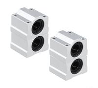 SCS16UU Cuscinetto Lineare Blocco 16mm Movimento Lineare Cuscinetto a Sfere Scorrevole per Stampanti 3D CNC Alta Capacità di carico 0.775kN Dinamico 1.18kN Acciaio Statico e