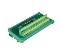 SCSI50 50 pin Morsettiera guida CN1 ASD-BM-50A Utilizzare Fit For A2 / AB Servo Seriel Simens V90 (Size : ASD-BM-50A)