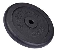 ScSPORTS® Dischi Pesi - in Ghisa, Set da 40kg a 120 kg, Singolo da 20/25/30 kg, Foro 30/31mm, Nero - Piastre Peso per Palestra, Bilanciere, Manubri, Allenamento a Casa, Fitness