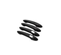 SCSTHRCRA Copri Maniglia Esterna per Chery Tiggo 5X 3 4 Dr 4.0 5.0 MVM X55 PRO 2020~2025 Copertura Maniglia Portiera in Fibra di Carbonio Cromata, Adesivo AntiGraffio, Accessori (No Keyhole 2 Button)