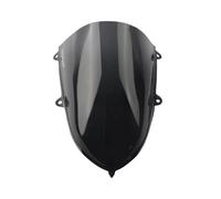 SCSTHRCRA Parabrezza Moto per Y&amaha per YZF-R7 per YZF-R6 Parabrezza per Moto Parabrezza Rialzato Ingrandisci Spoiler Antivento Copertura Carenatura (Black-R7)