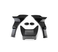 SCSTHRCRA Spoiler Laterale per Moto per H&Arley Softail Low Rider ST FXLRST 2022-2024 Accessori per Moto Kit di Copertura Spoiler Carenatura in Plastica ABS Nera (Bright Black And Lid)