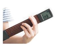 SCT-80 - Strumento tascabile per esercitarsi con accordi per chitarra, portatile, con schema di accordi rotante, per principianti, per esercitarsi con una piccola chitarra (senza suono, basta fare