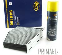 Sct Ambienti Interni Antipolline Carboni + 520ml Detergente Aria Condizionata