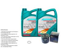 SCT Controllo Set 10L ADDINOL SUPER LIGHT 5W-40 Per Isuzu Trooper III UB 3.2