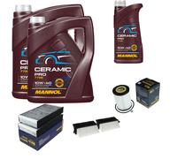 SCT Controllo Set 11L MANNOL Ceramic Pro 10W-40 Per Mercedes-Benz R-Klasse