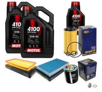 SCT Controllo Set 11L MOTUL 4100 SYN-ERGY SPEC 10W40 Per Mercedes Vito/Mixto