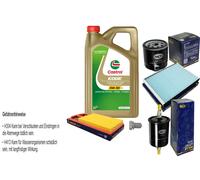 SCT Controllo Set 5 L Castrol EDGE Titanium 5W-30 LL Per VW Lupo 6X1 6E1