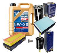 Sct Controllo Set 5 L Liqui Moly Longlife III 5W-30 per Seat Ibiza II 6K1